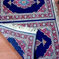 فرش دستباف قاب قرآنی سورمه ای کلکسیونی|فرش|یزد, |دیوار