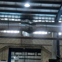 لوله اسپیرال.هود.سانترفیوژ جهت فست فود|فروشگاه و مغازه|شیراز, شهرک صنعتی|دیوار