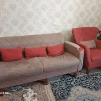 مبل هفت نفره تمیز|مبلمان خانگی و میز عسلی|تهران, زرکش|دیوار