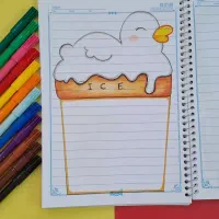 نقاشی دفتر مشق|خدمات آموزشی|قوچان, |دیوار