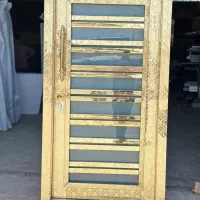 درب ضد سرقت ترمو نرده شیشه ای، استیل  کد P044|مصالح و تجهیزات ساختمان|آمل, |دیوار