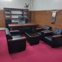 ست اداری ویکتور مبلمان اداری کتابخانه لمسه