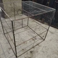 قفس بزرگ1/10در1مناسب مرغ خروس کبوترمرغ عشق