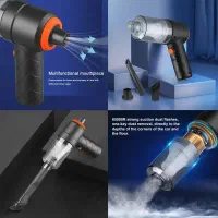 جارو شارژی خودرو دوکاره مکنده و دمنده|قطعات یدکی و لوازم جانبی|خرمآباد, |دیوار