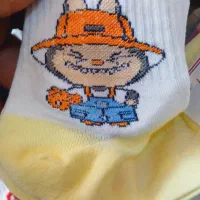 جوراب طرح لبوبو فقط ۲۰ تومن