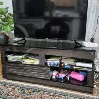 تلویزیون ۴۳ اینچ سامسونگ کاملا سالم با میز|تلویزیون و پروژکتور|بندر انزلی, جهانگانی|دیوار