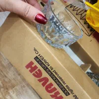 بلور ظرف و نمکدان