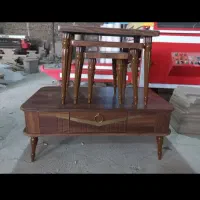 جلو مبلی سم آهویی ساده میز عسلی سورن میزعسلی|مبلمان خانگی و میز عسلی|خرم‌آباد, |دیوار