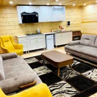 کلبه چوبی سوئیسی|اجارهٔ کوتاه‌مدت ویلا و باغ|بندر انزلی, گیلار|دیوار