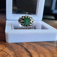 انگشتر زمر زامبیا درجه ۱|جواهرات|کرج, کوی مدرس|دیوار