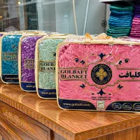 پتو گلبافت تک و دونفره