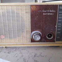 رادیو بسیار قدیمی ناسیونال