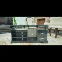 میز تلوزیون با شیشه tempered قطر ۱۰ میلیمتر
