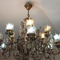 لوستر برنجی