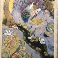 نقاشی دیواری ، نقاشی دکوراتیو و مدرن، پتینه|خدمات پیشه و مهارت|لاهیجان, کوی خزر|دیوار