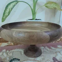 زیرقیمت یک عدد میوه خوری چوب گردو اصل