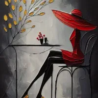 تابلو نقاشی رنگ روغن و اکرولیک