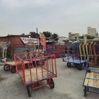 گاری تره بار چهار چرخ دستی حمل (تره باری) ارسال به|ابزارآلات|ری, بازار آهن|دیوار