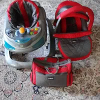 ست کریر و روروئک و ساک کودک|کالسکه و لوازم جانبی|گرگان, |دیوار