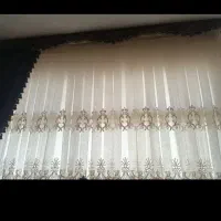 ۶متر پرده شیک با استر و میله.