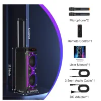 اسپیکر شارژی خارجی|سیستم صوتی خانگی|اراک, |دیوار