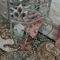 میز آینه فلزی