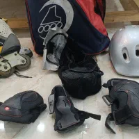 کفش اسکیت همراه با وسایل کامل|دوچرخه، اسکیت، اسکوتر|سنندج, |دیوار