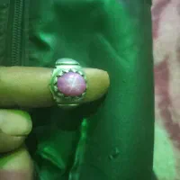 انگشتر نقره یاقوت استار