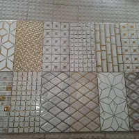 مقداری کاشی سرامیک وکاشی پرسلان بین کابینتی و کاسه