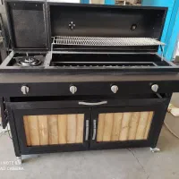 باربیکیو کامل و کباب پز گازی درجه یک