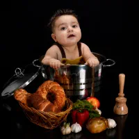 طراحی عکس کودک بزرگسال