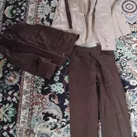 لباس راهنمایی با جلیقه و دبیرستان در حد نو