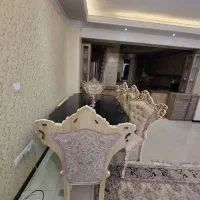 سرویس مبل و میز ناهار خوری با بوفه