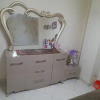 سرویس تخت خواب ۲نفره تمام mdf با تشک رویا|تخت و سرویس خواب|تهران, منیریه|دیوار