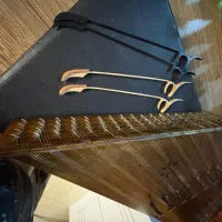 سنتور با چوب گردو|سازهای سنتی|اصفهان, بهارستان|دیوار