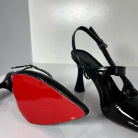 بوت جورابی ورنی(بالازانو)