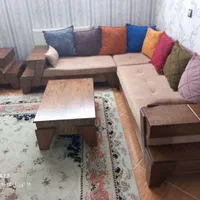 مبل L شرکتی|مبلمان خانگی و میز عسلی|اصفهان, شمس آباد|دیوار