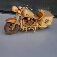 موتورهارلی چوبی