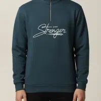 دورس نیم زیپ و یقه گرد