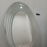 آیینه لمسی همراه با بکلایت|آینه|اصفهان, تخت فولاد|دیوار