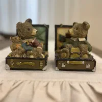 جفت مجسمه آنتیک اروپایی تدی کلسکسیونی و کمیاب