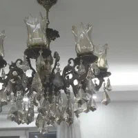 لوستر۸ شاخه|لوستر و چراغ آویز|اصفهان, کوجان|دیوار