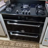 گاز صفحه شیشه ای طرح فر