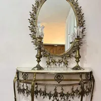 آینه و کنسول برنزی