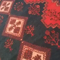 فرش پشمی دست بافت|فرش|کهنوج, |دیوار