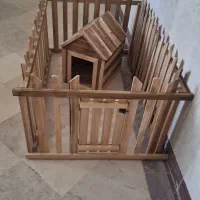 لانه سگ و پارک چوبی سگ (دو مدل)، قیمت قدیم فوری