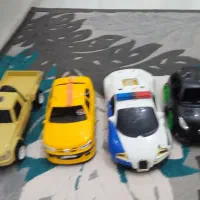 چهار عدد اسباب پلاستیکی