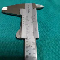 کولیس انگلیسی اینچ ومیلیمتری جدول دار صنعتی