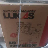 پمپ باد سایلنت دو موتور ۲۴ لیتر