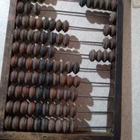 چرتکه کلاف چوبی قدیمی آنتیک